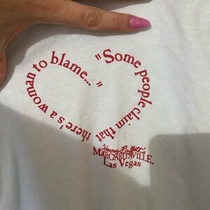 y2k “some people claim there is a women to blame” tee❤️